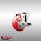 Service Caster 3 Inch 316SS Red Polyurethane Wheel Swivel Bolt Hole Caster with Brake SCC SCC-SS316BH20S314-PPUB-RED-TLB - alternate 2